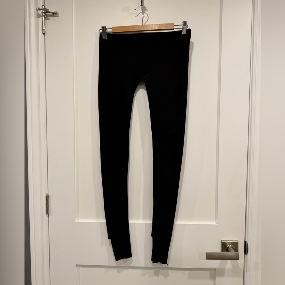 Women’s Black Tights with cut out for heels